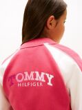 Multi Colour-Blocked Back Logo Bomber Jacket  Girls