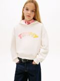 Μπεζ Άνετο Hoody Με Λογότυπο  Κορίτσια