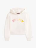 Μπεζ Άνετο Hoody Με Λογότυπο  Κορίτσια