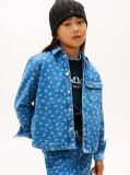 Multi Άνετο Denim Overshirt Με Φλοράλ Σχέδιο  Κορίτσια