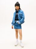 Multi Άνετο Denim Overshirt Με Φλοράλ Σχέδιο  Κορίτσια