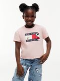 Ροζ Peanuts® Άνετο T-Shirt Με Σχέδιο  Κορίτσια