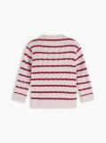 Multi Flag Embroidery Cable Knit Jumper  Newborn