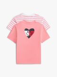 Pink 2-Pack Back Smiley Logo Jersey T-Shirts  Newborn