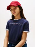 Blue Essential Organic Cotton Logo T-Shirt  Kids Unisex