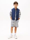 Blue Ultra Light Padded Packable Gilet  Kids Unisex