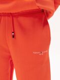 Πορτοκαλί Fleece Παντελόνι Φόρμας Σε Κανονική Γραμμή  Παιδί Unisex