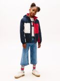 Blue Heritage Colour-Blocked Relaxed Jacket  Kids Unisex