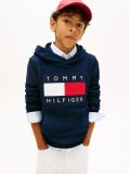 Μπλε Heritage Βαμβακερό Hoody Με Σημαία  Παιδί Unisex