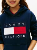 Μπλε Heritage Βαμβακερό Hoody Με Σημαία  Παιδί Unisex