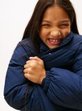 Blue Back Flag Logo Puffer Jacket  Kids Unisex