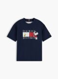 Μπλε Peanuts® T-Shirt Με Σχέδιο  Παιδί Unisex