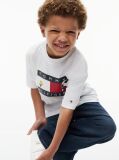 White Peanuts® Flag Graphic Jersey T-Shirt  Kids Unisex