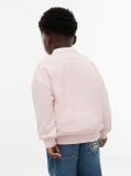 Pink Terry Crew Neck Sweatshirt  Kids Unisex