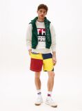 Beige Hilfiger Sailing Rib-Knit Intarsia Logo Jumper  Unisex