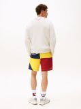 Beige Hilfiger Sailing Rib-Knit Intarsia Logo Jumper  Unisex