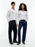 Γκρι TH x Cadillac Formula 1® Team Μακρυμάνικο T-Shirt Με Σχέδιο  Unisex