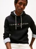 Black Logo Flex Fleece Hoody  Men