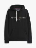 Black Logo Flex Fleece Hoody  Men
