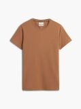 Καφέ T-Shirt Με Extra Slim Γραμμή  Άνδρες