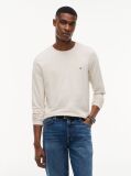 Μπεζ Μακρυμανικο T-Shirt Σε Slim Ελαστικη Γραμμη  Άνδρες