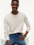 Μπεζ Μακρυμανικο T-Shirt Σε Slim Ελαστικη Γραμμη  Άνδρες