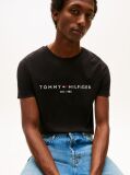 Μαύρο T-Shirt Με Λογότυπο  Άνδρες