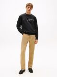 Black TH Flex Logo Sweatshirt  Men