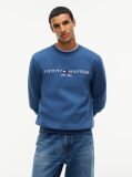 Blue TH Flex Logo Sweatshirt  Men