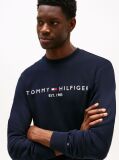 Blue TH Flex Logo Sweatshirt  Men