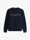 Blue TH Flex Logo Sweatshirt  Men