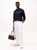 Blue TH Flex Logo Sweatshirt  Men