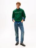 Green TH Flex Logo Sweatshirt  Men
