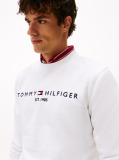 White TH Flex Logo Sweatshirt  Men