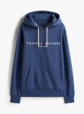 Μπλε Flex Hoody Με Λογότυπο  Άνδρες