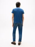 Blue Organic Cotton Chest Logo T-Shirt  Men