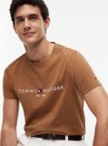 Καφέ T-Shirt Απο Οργανικό Βαμβάκι  Άνδρες