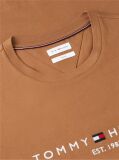 Καφέ T-Shirt Απο Οργανικό Βαμβάκι  Άνδρες