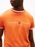 Πορτοκαλί T-Shirt Απο Οργανικό Βαμβάκι  Άνδρες