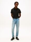 Black 1985 Organic Cotton Slim Fit Polo  Men