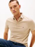 Beige 1985 Organic Cotton Slim Fit Polo  Men