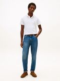 White 1985 Organic Cotton Slim Fit Polo  Men