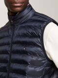 Blue Recycled Quilted Packable Vest  Men