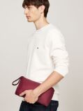 Red Recycled Quilted Packable Vest  Men