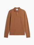 Brown 1985 TH Flex Regular Fit Long Sleeve Polo  Men