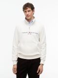 Beige Combining casual style with enhanced comfort, this sweatshirt is made from flex fleece and has a cosy, zip-adjustable mock turtleneck.  Men