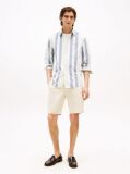 White 1985 Essential Harlem Relaxed Fit Bermuda Shorts  Men