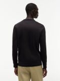 Black Slim Interlock Long Sleeve T-Shirt  Men
