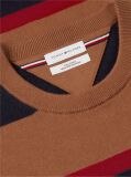 Multi Cotton Cashmere Crew Neck Jumper.  Men