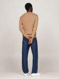 Brown Classics Cable Knit Relaxed Fit Jumper  Men